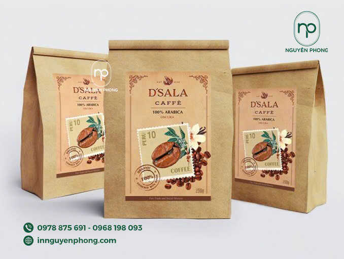 In Decal Giấy Kraft - Bao Bì Thân Thiện Môi Trường